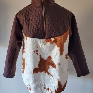 New Cow Print Unisex Jacket
